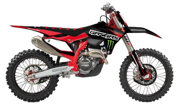 kit déco 125 150 250 300 350 450 mc mcf 2024 2025 gasgas ng drag series motocross stickers mx autocollant adhesifs graphics visuel_Plan de travail 1