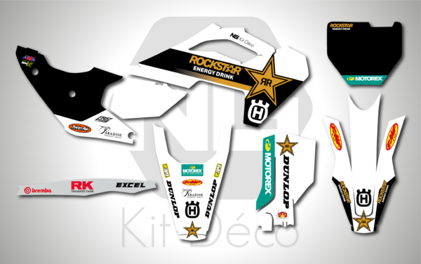 kit déco 125 150 250 300 350 450 tc fc 2023 2024 husqvarna ng factory 2024 motocross graphics mx decals stickers autocollant adhesifs_Plan de travail 1