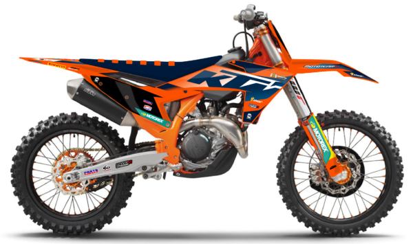 kit déco 125 250 350 450 sx sxf 2023 2024 ktm motocross ng decals VDL team 2025 mx stickers graphics autocollant adhesifs visuel_Plan de travail 1