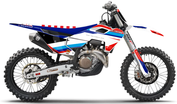 kit déco 125 250 350 450 tc fc 2023 2024 2025 husqvarna motocross ng patriot series mx decals stickers graphics autocollant adhesifs visuel_Plan de travail 1