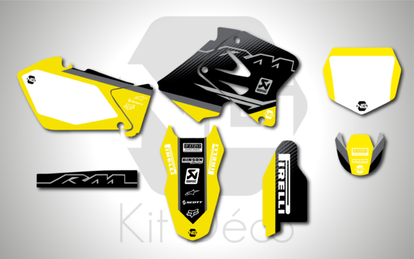kit déco 125 250 rm 2001 2002 2003 2004 2005 2006 2007 2008 2009 2010 2011 2012 suzuki ng strat motocross graphics mx decals stickers autocollant adhesifs_Plan de travail 1