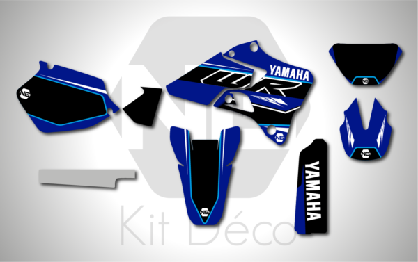kit déco 125 250 wr yze 1996 1997 1998 1999 2000 2001 yamaha ng origine 21 enduro decals stickers graphics autocollant adhésifs_Plan de travail 1