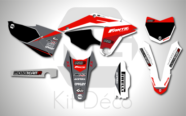 kit déco 125 250 xx 2021 2022 fantic ng mt81 motocross graphics mx decals autocollant stickers adhesifs_Plan de travail 1