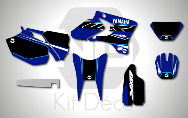 kit déco 250 450 wrf 2005 2006 yamaha ng origine 21 enduro decals stickers graphics autocollant adhésifs_Plan de travail 1kit déco 250 450 wrf 2005 2006 yamaha ng origine 21 enduro decals stickers graphics autocollant adhésifs_Plan de travail 1