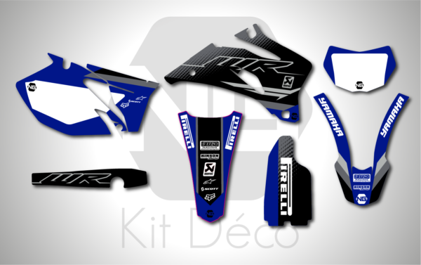 kit déco 250 450 wrf 2007 2008 2009 2010 2011 2012 2013 yamaha ng start series enduro decals stickers graphics autocollant adhésifs_Plan de travail 1