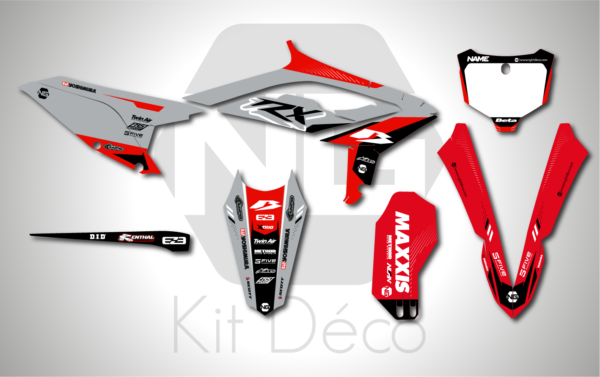 kit déco 300 450 rx 2024 2025 beta ng bionic series motocross graphics mx decals autocollant stickers adhésifs_Plan de travail 1