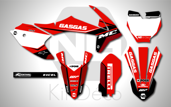 kit déco 50 mc 2021 2022 2023 gasgas ng stripe motocross graphics mx decals stickers adhesifs autocollant_Plan de travail 1