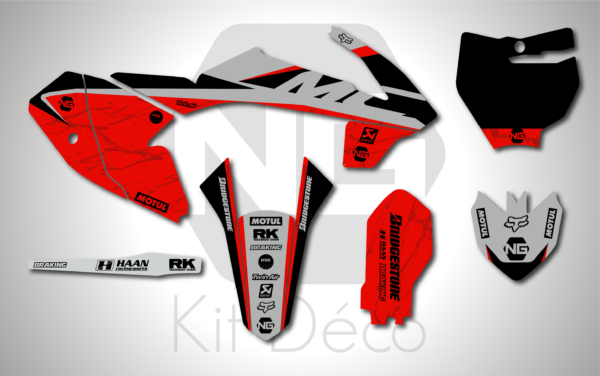 kit déco 65 mc 2021 2022 2023 gasgas ng marble series motocross graphics mx decals stickers adhesifs autocollant_Plan de travail 1