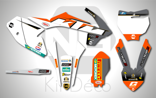 kit déco 65 sx 2016 2017 2018 2019 2020 2021 2022 2023 ktm ng vdl motorsports 22 motocross graphics decals stickers graphics autocollant adhesifs_Plan de travail 1