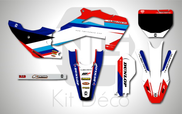 kit déco 85 TC 2025 husqvarna motocross ng patriot séries mx decals graphics stickers autocollant adhesifs_Plan de travail 1
