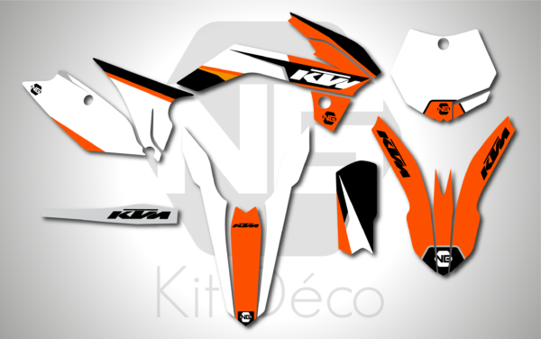 kit déco 85 sx 2013 2014 2015 2016 2017 ktm ng originality motocross graphics decals stickers graphics autocollant adhesifs_Plan de travail 1