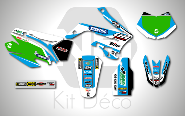 kit déco 125 144 250 300 450 en fi 2008 2009 2010 2011 2012 2013 2014 tm racing ng arobike 20 enduro graphics stickers autocollant adhésifs_Plan de travail 1