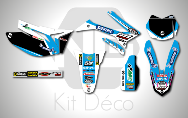 kit déco 125 144 250 300 450 en fi 2015 2016 2017 2018 2019 tm racing ng arobike 20 enduro graphics stickers autocollant adhésifs_Plan de travail 1