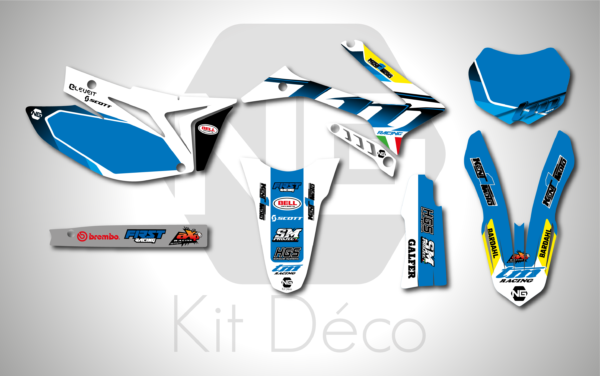 kit déco 125 144 250 300 450 en fi 2020 2021 tm racing ng kent1 21 enduro graphics stickers autocollant adhésifs_Plan de travail 1