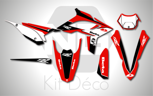kit déco 125 200 250 300 350 390 430 480 rr 2018 2019 beta polisport restyle ng originality 22 enduro graphics decals stickers autocollant adhésifs_Plan de travail 1