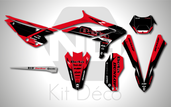 kit déco 125 200 250 300 350 390 430 480 rr beta 2023 2024 ng alba series enduro decals stickers graphics autocollant adhésifs_Plan de travail 1