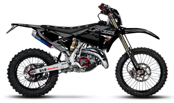 kit déco 125 250 xe 2023 2024 fantic ng alba series enduro graphics autocollant adhésifs stickers decals visuel_Plan de travail 1