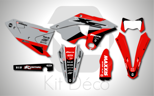 kit déco 125 250 xe 2023 2024 fantic ng bionic series enduro graphics autocollant adhésifs stickers decals_Plan de travail 1