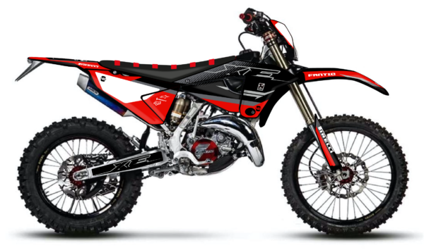 kit déco 125 250 xr 2021 2022 fantic ng strat series enduro graphics autocollant décals stickers adhésifs visuel_Plan de travail 1