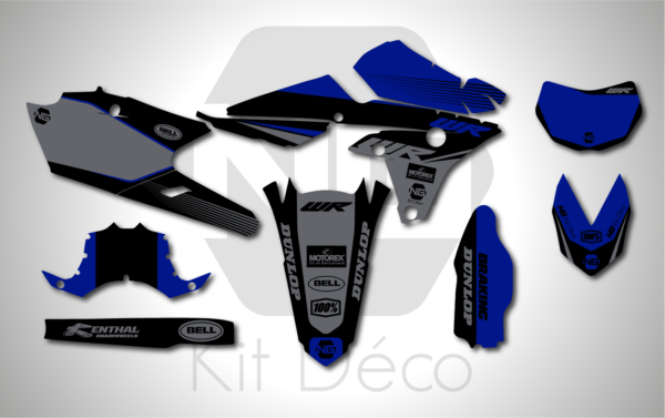 kit déco 250 450 wrf 2014 2015 2016 2017 2018 2019 yamaha enduro ng sb series decals stickers graphics autocollant adhésifs_Plan de travail 1