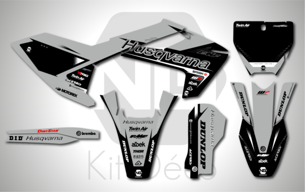 kit déco husqvarna 125 250 350 450 tc fc 2016 2017 2018 motocross alba series ng mx decals stickers graphics autocollant adhesifs visuel_Plan de travail 1