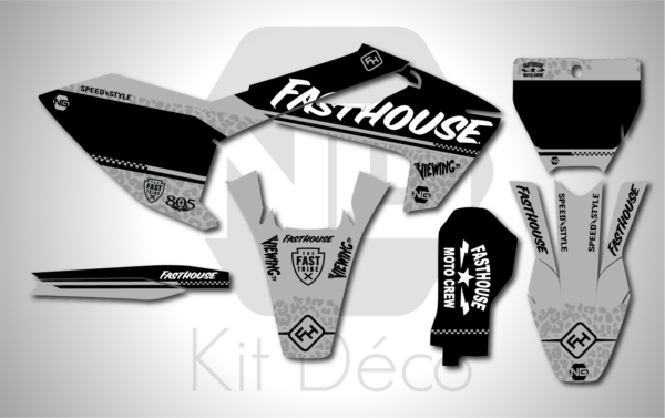 kit déco husqvarna 125 250 350 450 tc fc 2016 2017 2018 motocross fasthouse 22 ng mx decals stickers graphics autocollant adhesifs_Plan de travail 1