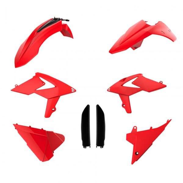 kit plastique beta 125 200 250 300 350 390 430 480 rr 2013 2014 2015 2016 2017 polisport kit complet rouge