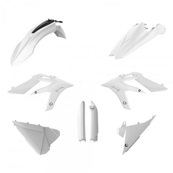 kit plastique beta 250 300 xtrainer 2016 2017 2018 2019 kit complet polisport blanc