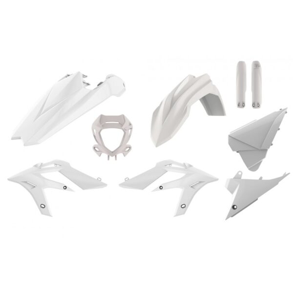 kit plastique beta 250 300 xtrainer 2020 2021 2022 kit complet polisport blanc