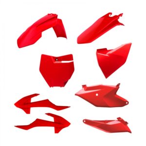 kit plastique gasgas 85 mc 2021 2022 2023 2024 kit complet poisport rouge