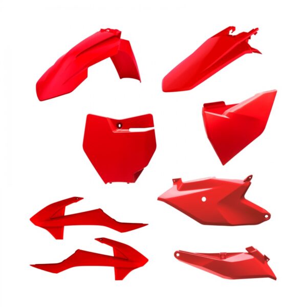 kit plastique gasgas 85 mc 2021 2022 2023 2024 kit complet poisport rouge