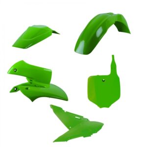kit plastique kawasaki 65 kx 2000 2025 polisport complet vert