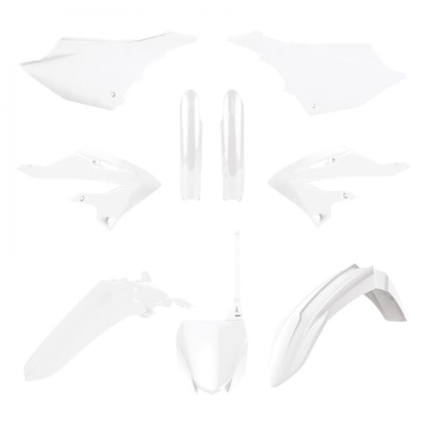 kit plastique polisport complet 125 250 yz 2022 2023 2024 2025 yamaha motocross blanc