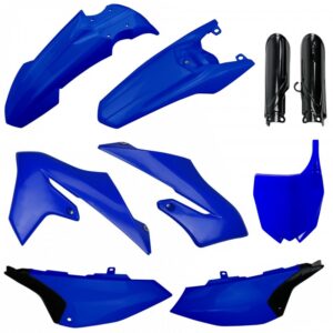 kit plastique polisport complet 65 yz 2018 2019 2020 2021 2022 2023 2024 2025 yamaha motocross bleu