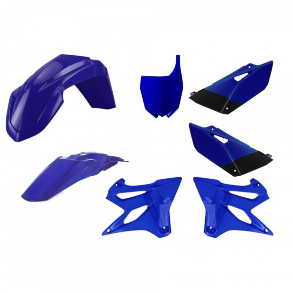 kit plastique polisport complet 85 yz 2015 2016 2017 2018 2019 2020 2021 yamaha motocross bleu