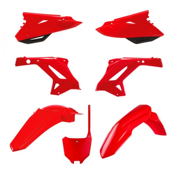kit plastique polisport honda complet 125 250 cr 2002 2003 2004 2005 2006 2007 2008 2009 2010 2011 2012 restyle 2022 rouge