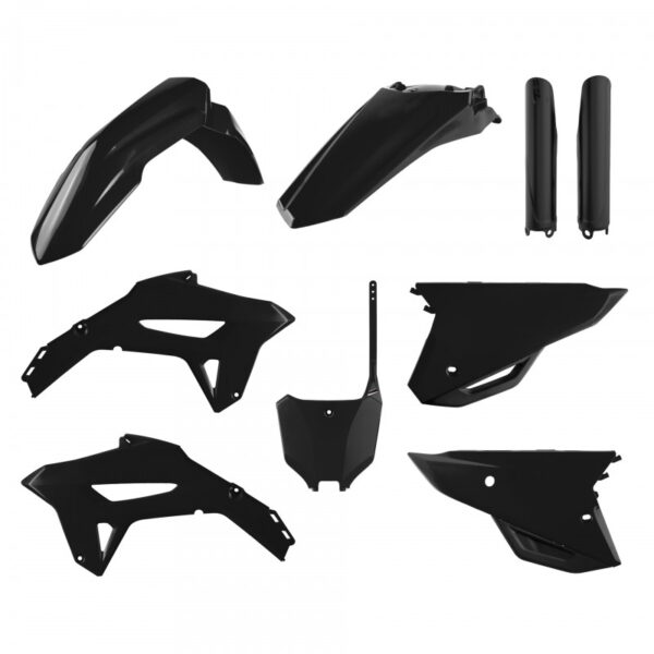 kit plastique polisport honda complet 250 450 crf 2021 2022 2023 2024 motocross noir
