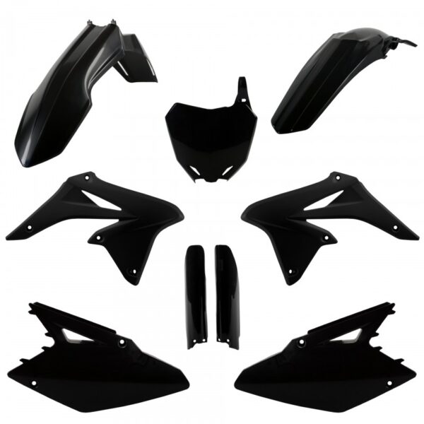 kit plastique suzuki 250 rmz 2010 2011 2012 2013 2014 2015 2016 2017 2018 kit complet polisport noir