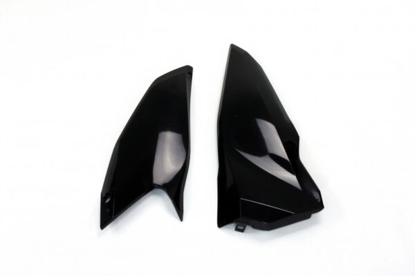 plastique ufo PLAQUES LAT2RALE enduro husqvarna 125 250 300 350 450 500 te fe 2014 2015 2016 noir