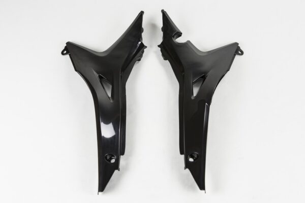 plastique ufo cache boîte à air ventilé motocross honda 250 450 crf 2013 2014 2015 2016 2017 noir