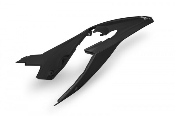 plastique ufo coque arrière enduro beta 125 200 250 300 350 390 430 480 rr rx 2023 2024 noir