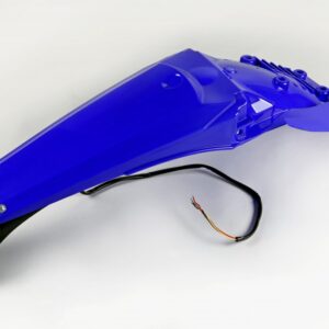 plastique ufo garde boue arrière avant enduro yamaha 250 450 wrf 2014 2015 2016 2017 2018 2019 bleu