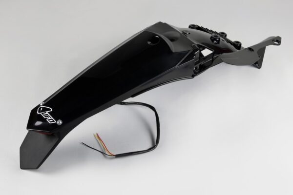 plastique ufo garde boue arrière avant enduro yamaha 250 450 wrf 2014 2015 2016 2017 2018 2019 noir