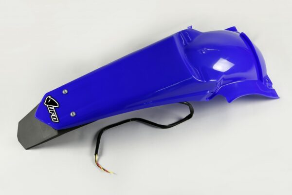 plastique ufo garde boue arrière avant enduro yamaha 450 wrf 2012 2013 2014 2015 bleu