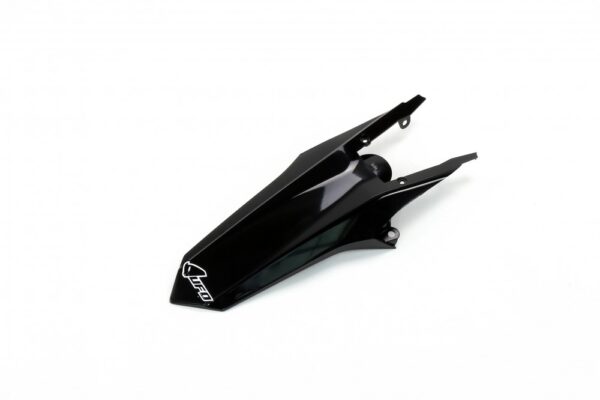 plastique ufo garde boue arrière enduro husqvarna 125 250 300 350 450 500 te fe 2014 2015 2016 noir