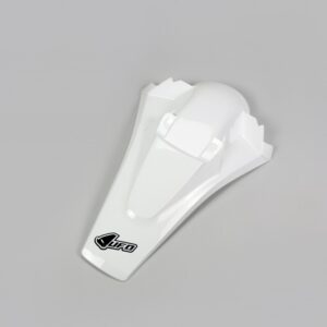 plastique ufo garde boue arrière enduro husqvarna 125 250 300 350 450 500 te fe 2017 2018 2019 blanc