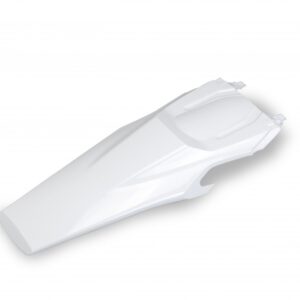 plastique ufo garde boue arrière enduro husqvarna 125 250 300 350 450 500 te fe 2020 2021 2022 2023 blanc
