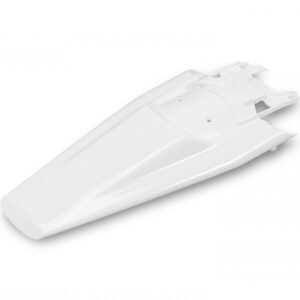 plastique ufo garde boue arriere enduro husqvarna125 250 300 350 450 500 te fe 2024 2025 blanc