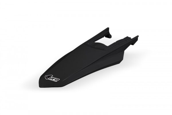 plastique ufo garde boue arriere enduro ktm 125 250 300 350 450 500 exc excf 2024 2025 noir