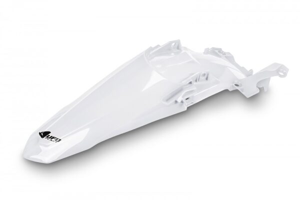 plastique ufo garde boue arrière enduro yamaha 250 450 wrf 2024 2025 blanc
